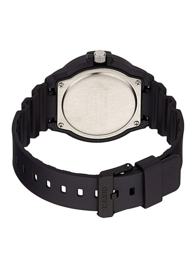 كاسيو ساعة يد بعقارب مقاومة للماء طراز MRW-200H-9BV - مقاس 48 مم - لون أسود للرجال - Image 2