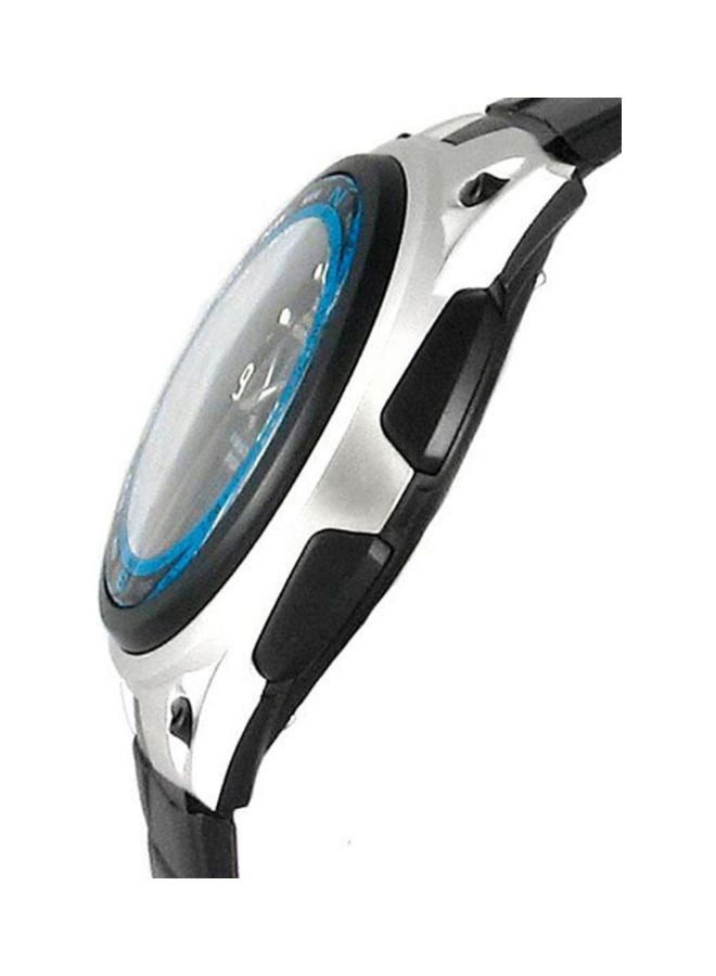 كاسيو ساعة يد شبابية بعقارب ورقمية طراز AW-82-1A - قياس 47 مم - لون أسود للرجال - Image 4