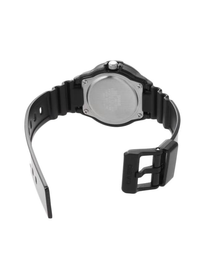 CASIO Women's Youth Water Resistant Analog Watch LRW-200H-9EV - 34 mm - Black - Image 2