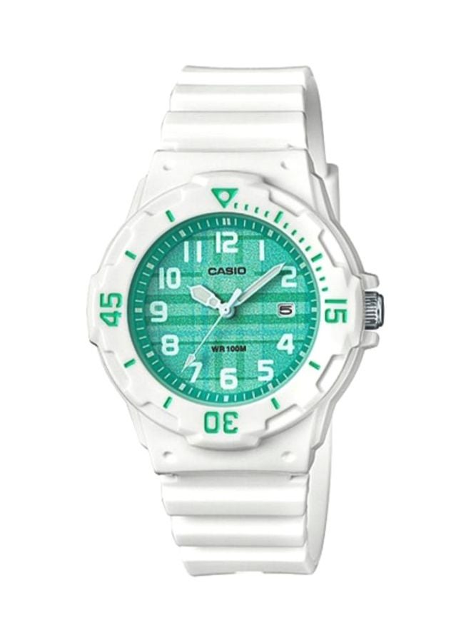 CASIO Women's Youth Analog Watch LRW-200H-3C - 34 mm - White - Image 1