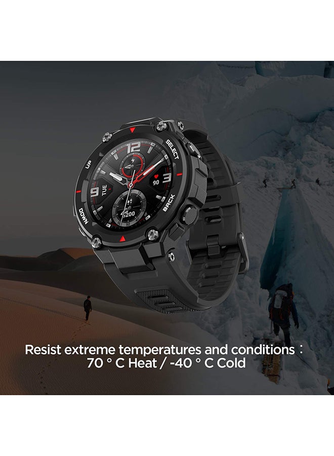 Amazfit - 390.0 mAh T-Rex Smartwatch Rock Black - Image 1