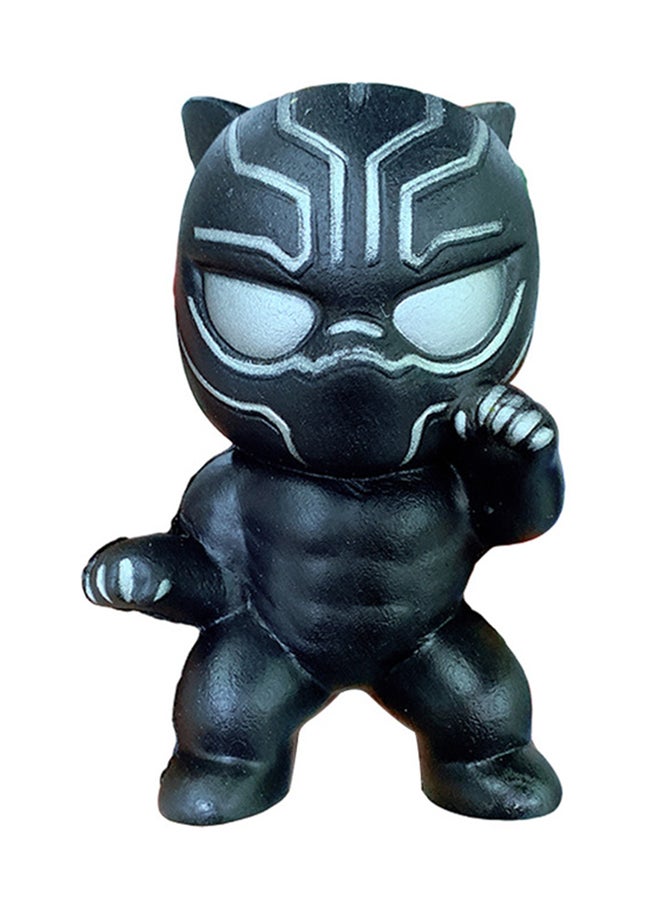 Squishy Super Heroes Black Panther Plush Toy  - Image 1