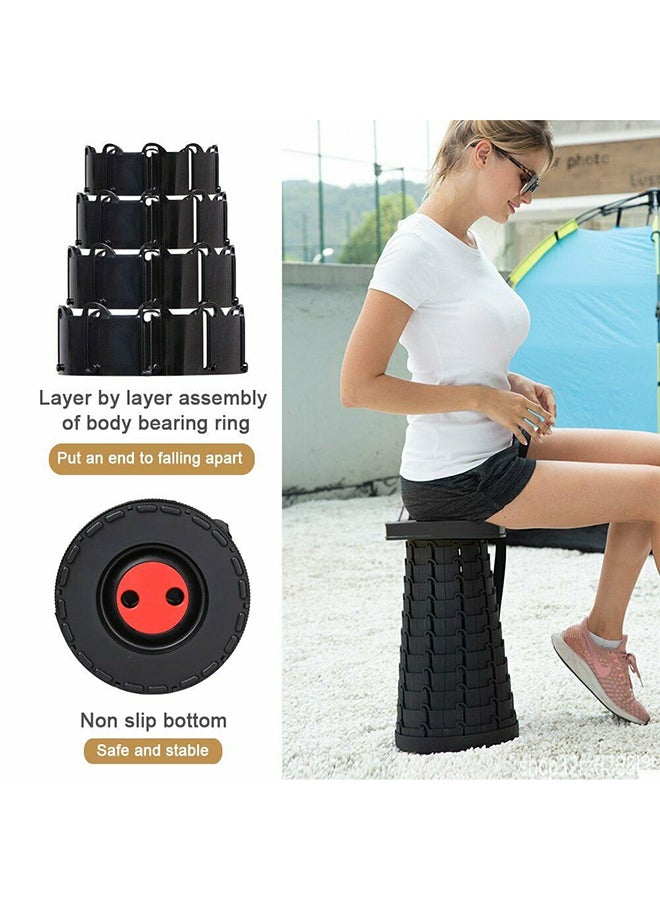 بيكي مقعد تلسكوبي محمول قابل للسحب للأماكن الخارجية - Image 4