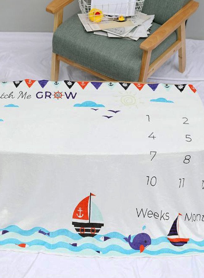 Watch Me Grow Baby Milestone Blanket - Image 2