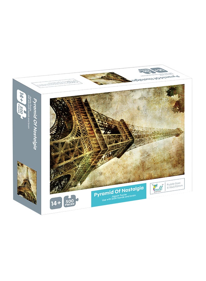 كيوهان مجموعة ألعاب تطوير التعليم المبكر من 500 قطعة من أحجية الصور المقطوعة الممتعة لتخفيف التوتر - Image 1