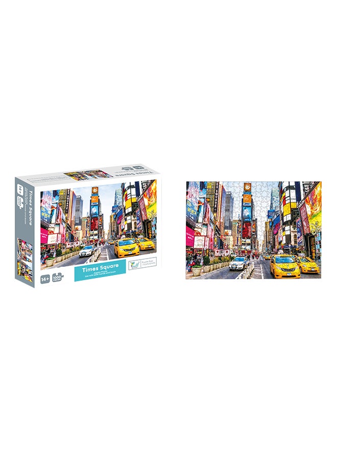 QIHAN 1000-Piece Times Square Jigsaw Fun Puzzle Stress Relief Early Education Development Toy Set - Image 3