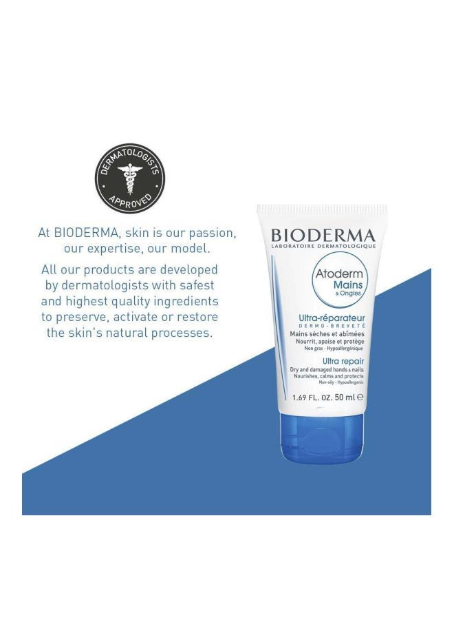 Bioderma - Atoderm Mains And Ongles Hand Cream 50ml - Image 1