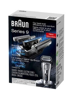 BRAUN Series 9 Electric Foil Shaver Silver/Black 6.1 x 3.2 x 8.7inch  - Image 5