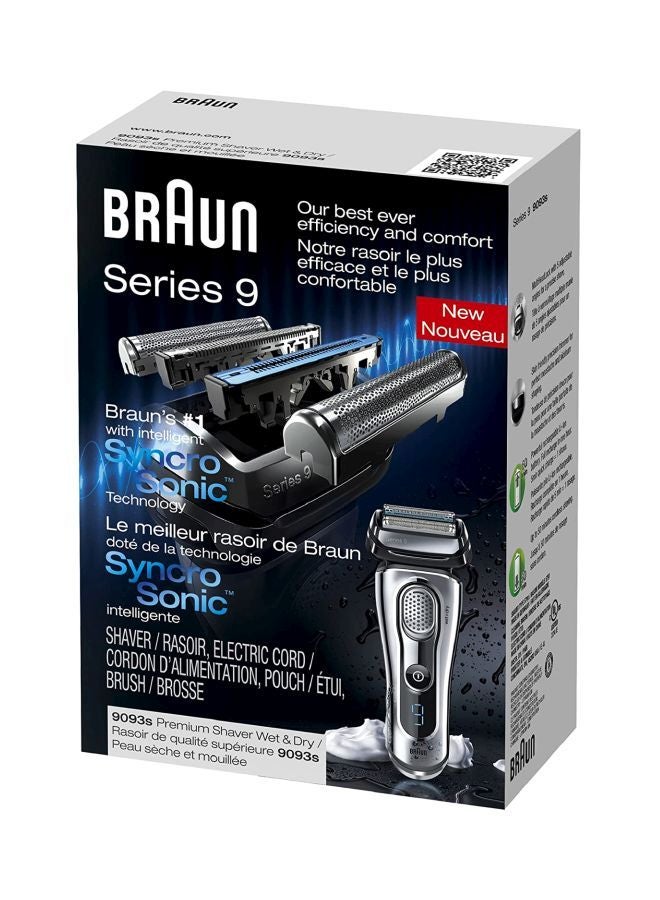 BRAUN Series 9 Electric Foil Shaver Silver/Black 6.1 x 3.2 x 8.7inch  - Image 5