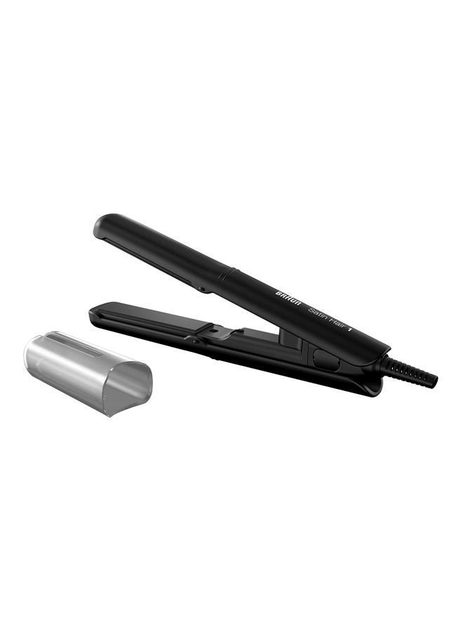 BRAUN Satin Hair 1 Style And Go Mini Styler With Ceramic Plates Black  - Image 3