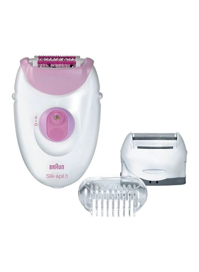 براون ماكينة إزالة الشعر سيلك إبيل وردي/أبيض - Image 4