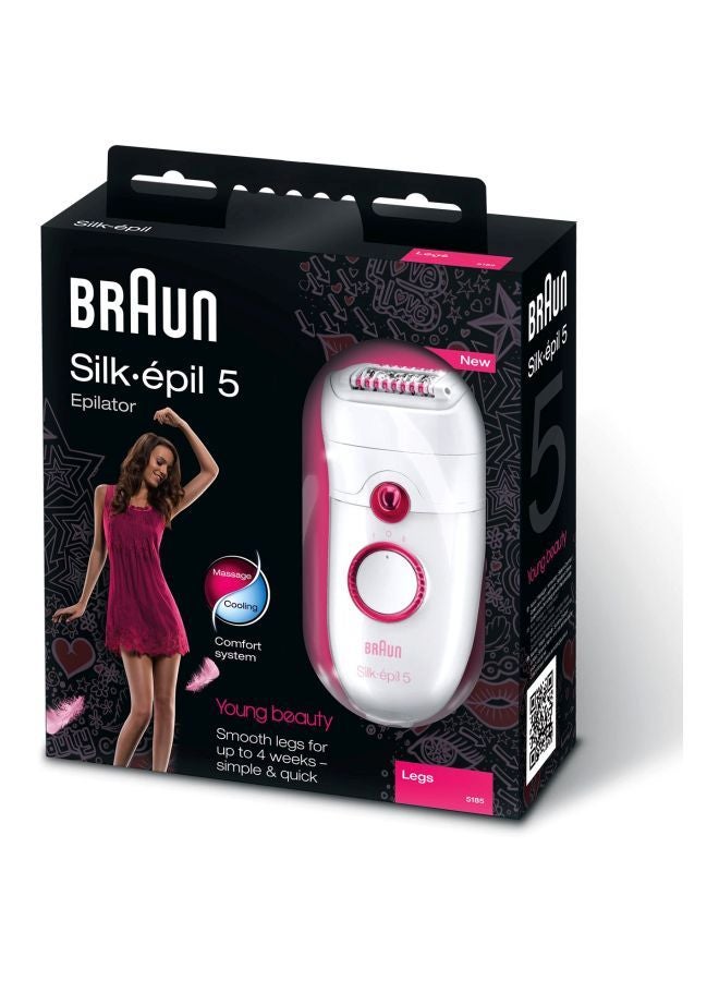 براون ماكينة إزالة الشعر سيلك إبيل 5 يونج بيوتي أبيض/ وردي - Image 3