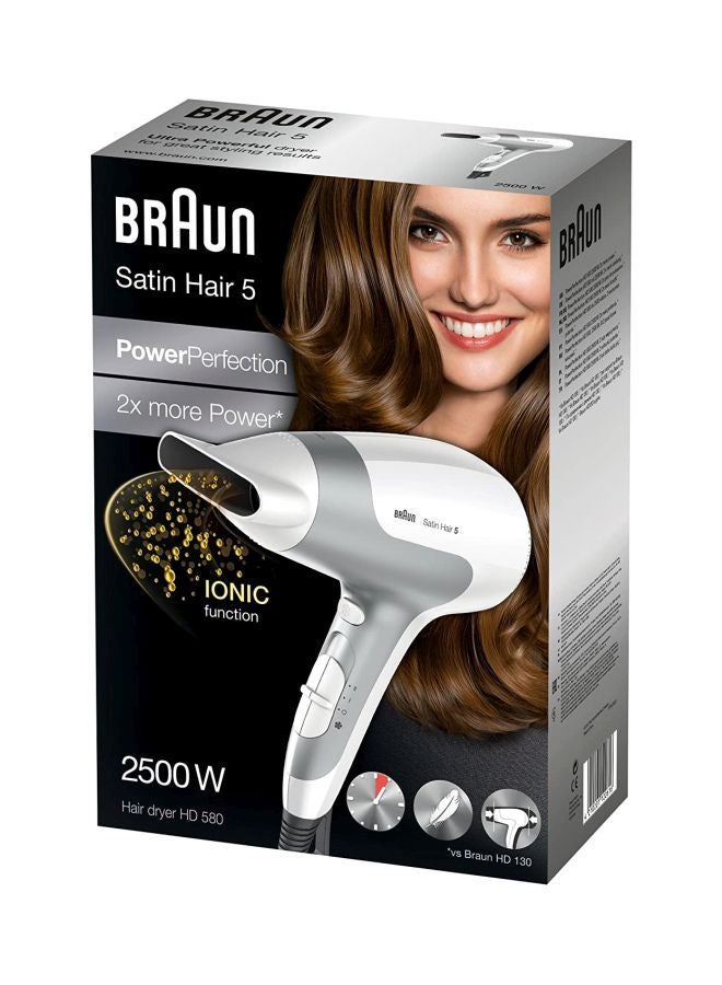 BRAUN Satin Hair Dryer White/Grey - Image 5