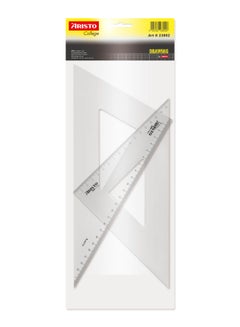 Aristo 2-Piece Triangles Set Clear 