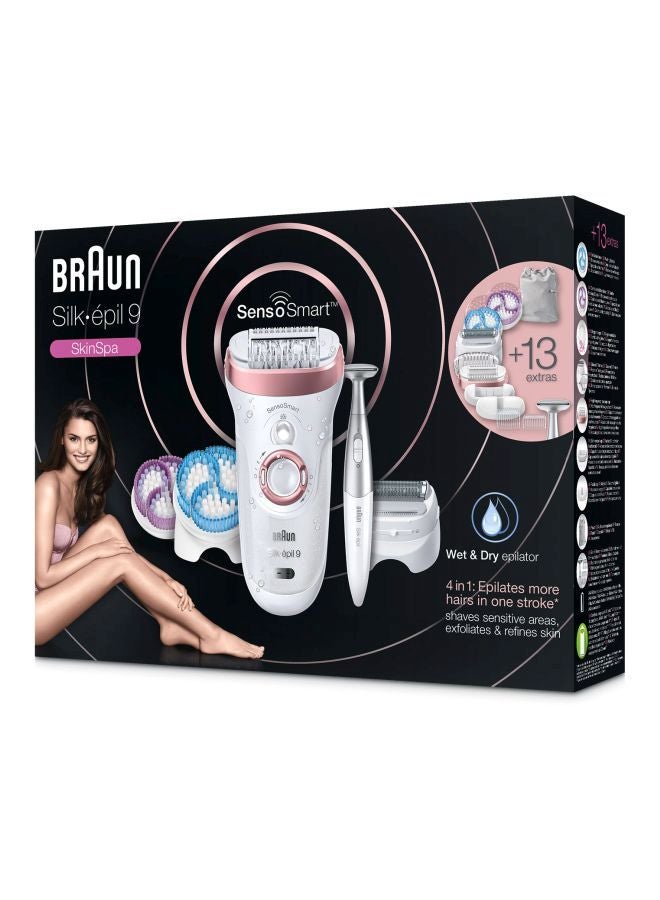 BRAUN - Silk-Epil 9 SES 9980 SkinSpa SensoSmart Epilator Multicolour - Image 1