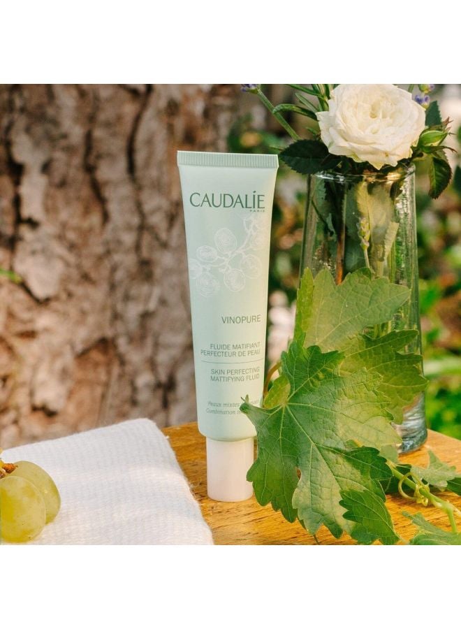CAUDALIE - Vinopure Skin Perfecting Mattifying Fluid 40ml - Image 1