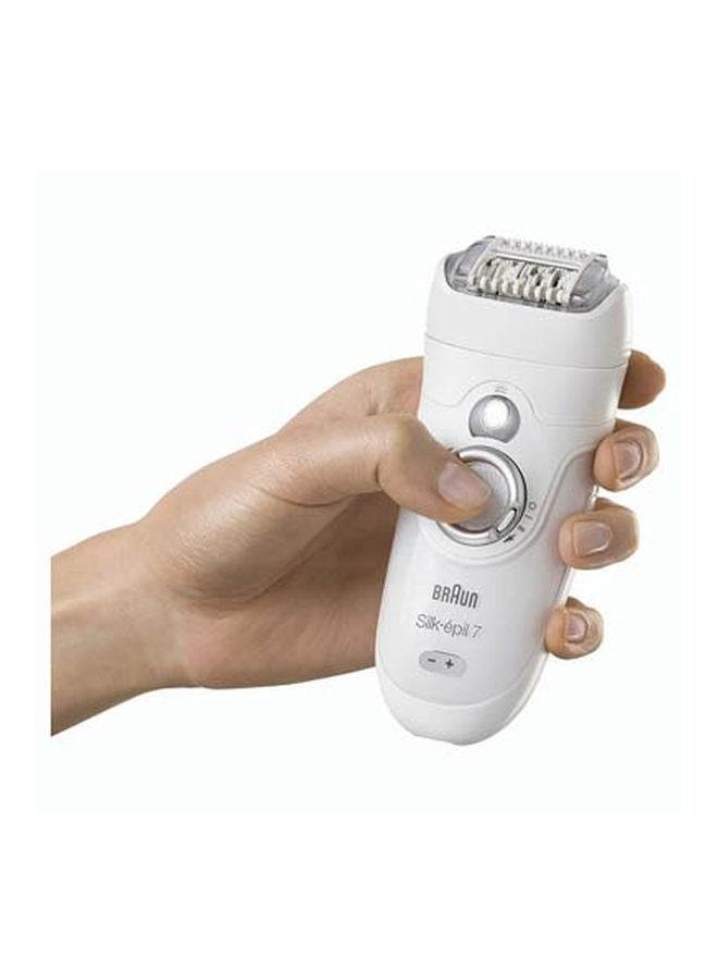Silk-épil 7 7-561 Wet & Dry Cordless Epilator White/Silver