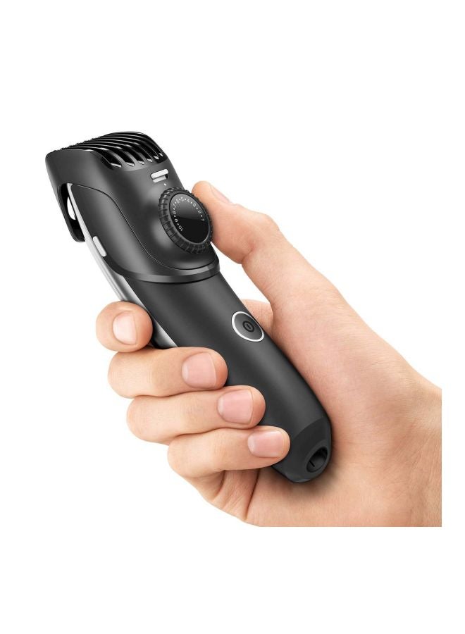 BRAUN Beard Trimmer With Precision Dial Black/Sliver - Image 2