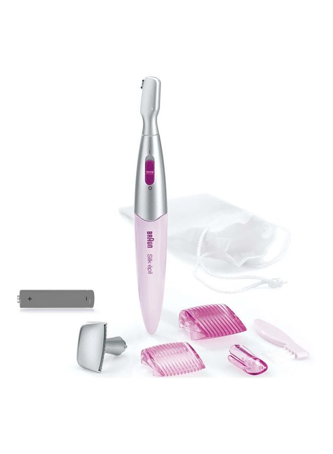 براون ماكينة إزالة الشعر سيلك أبيل الكهربائية فضي / وردي - Image 3