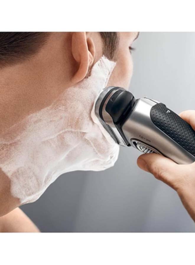 BRAUN - Series 9 9290cc Rechargeable Electric Shaver Kit Black/Silver/Blue 9.9x6.2inch - Image 1