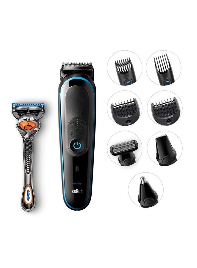 براون ماكينة تشذيب الشعر 9 في 1 الكل في واحد أسود 9.921x2.421x8.858بوصة - Image 4