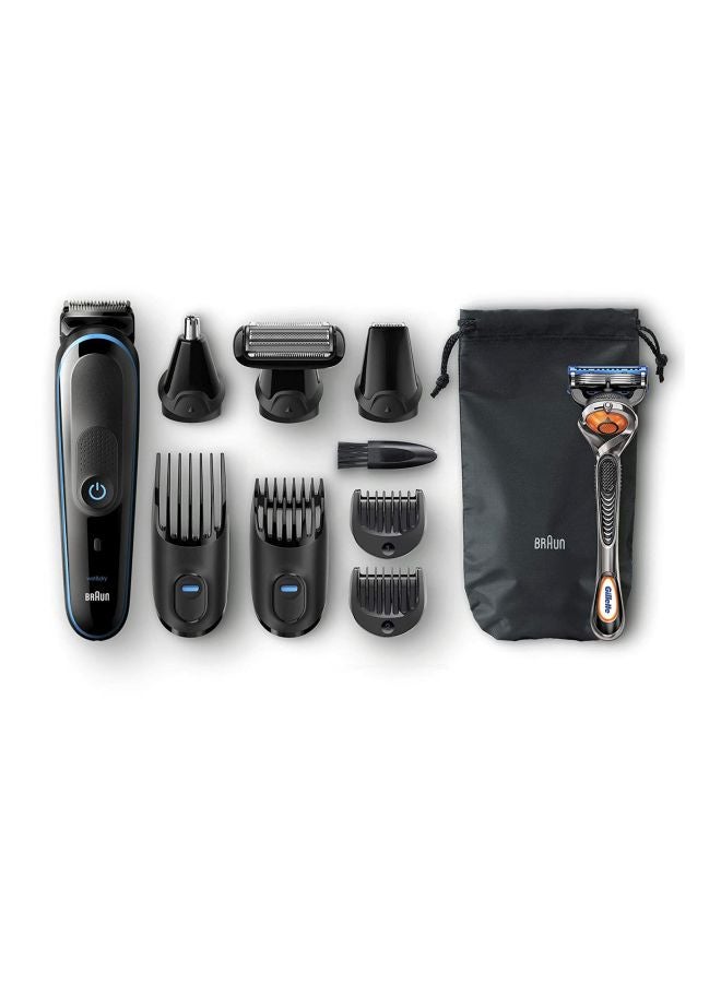 براون ماكينة تشذيب الشعر 9 في 1 الكل في واحد أسود 9.921x2.421x8.858بوصة - Image 2