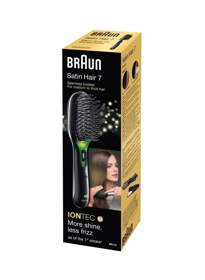BRAUN Satin Hair 7 Iontec Brush Black/Green 6.57 x 2.55inch  - Image 4