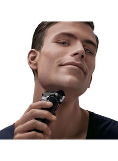 BRAUN Series 5 5140s Men’s Electric Foil Shaver, Wet & Dry, Pop Up Precision Trimmer Black/Blue  - Image 4