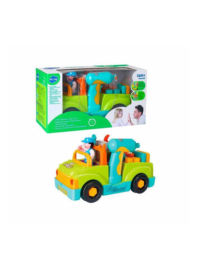 HOLA Little Mechanic Tool Truck Toy 6109 Multicolour - Image 1