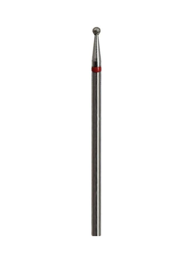 Bruson Diamond Nail Drill Bit Silver/Red - Image 1