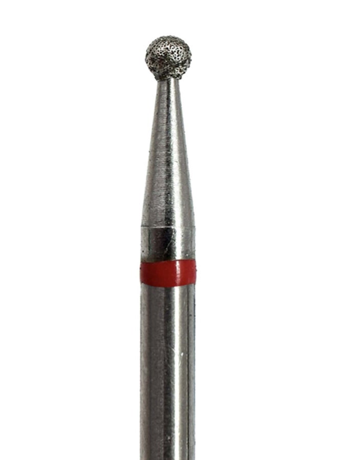 Bruson Diamond Nail Drill Bit Silver/Red - Image 2