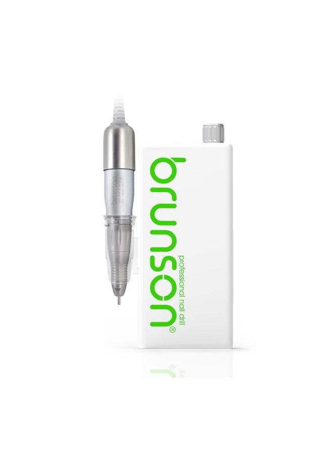 Bruson Freedom Portable Nail Drill Machine White/Silver/Green - Image 2