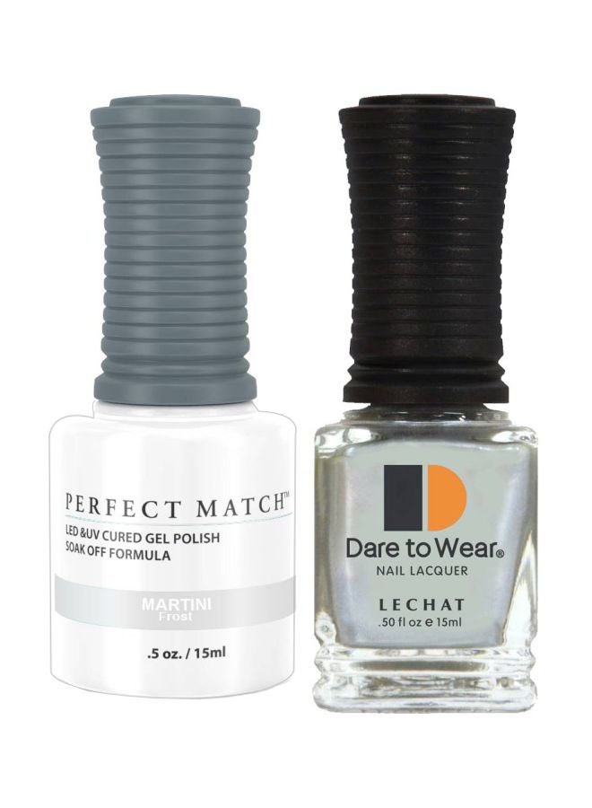 Lechat Dare To Wear Gelish Nail Polish With Perfect Match Soak Off Formula Martini - Image 1
