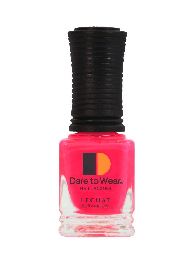 Lechat Dare To Wear Gelish Nail Polish With Perfect Match Soak Off Formula That's Hot Pink - Image 3