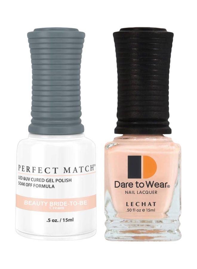 Lechat Dare To Wear Gelish Nail Polish With Perfect Match Soak Off Formula Beauty Bride-To-Be - Image 1