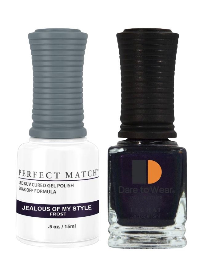 Lechat Dare To Wear Nail Lacquer With Perfect Match Soak Off Formula Jealous Of My Style - Image 1