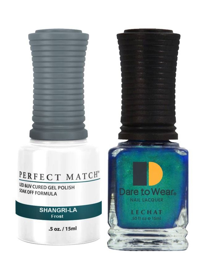 Lechat Dare To Wear Nail Lacquer With Perfect Match Soak Off Formula Shangri-La - Image 1