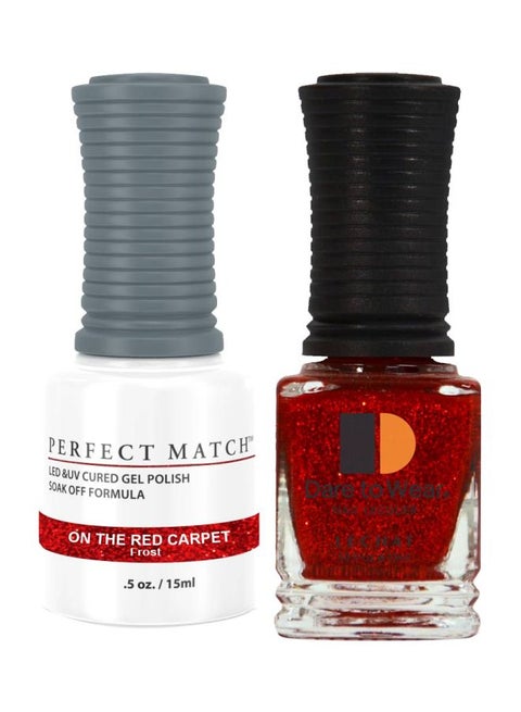 Dare To Wear Nail Lacquer With Perfect Match Soak Off Formula On The Red Carpet