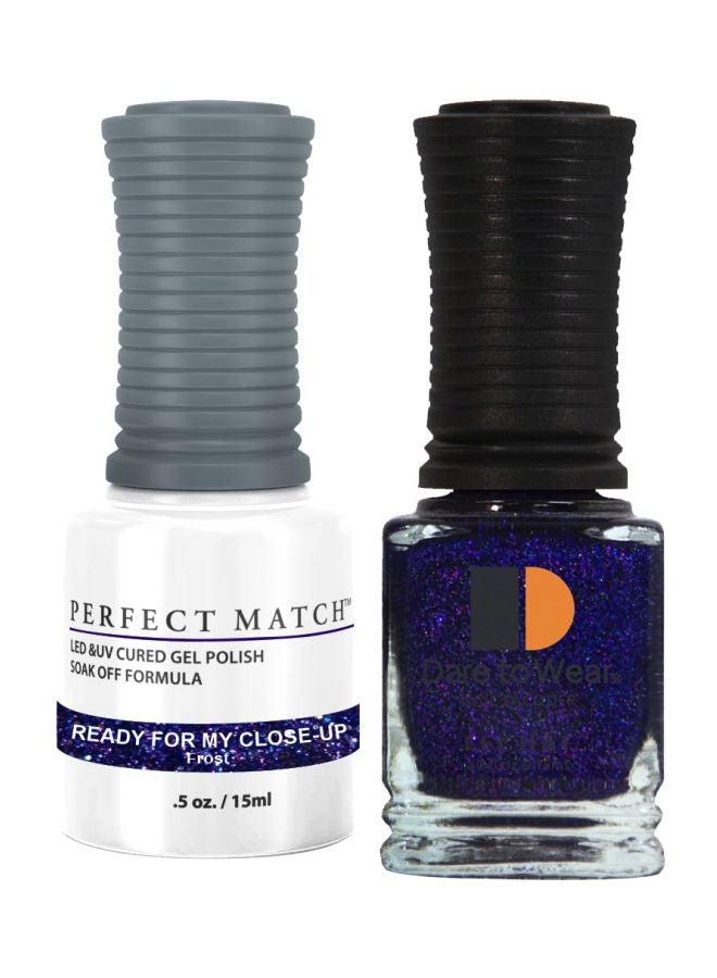 Lechat Dare To Wear Nail Lacquer With Perfect Match Soak Off Formula Ready For My Close-up - Image 1