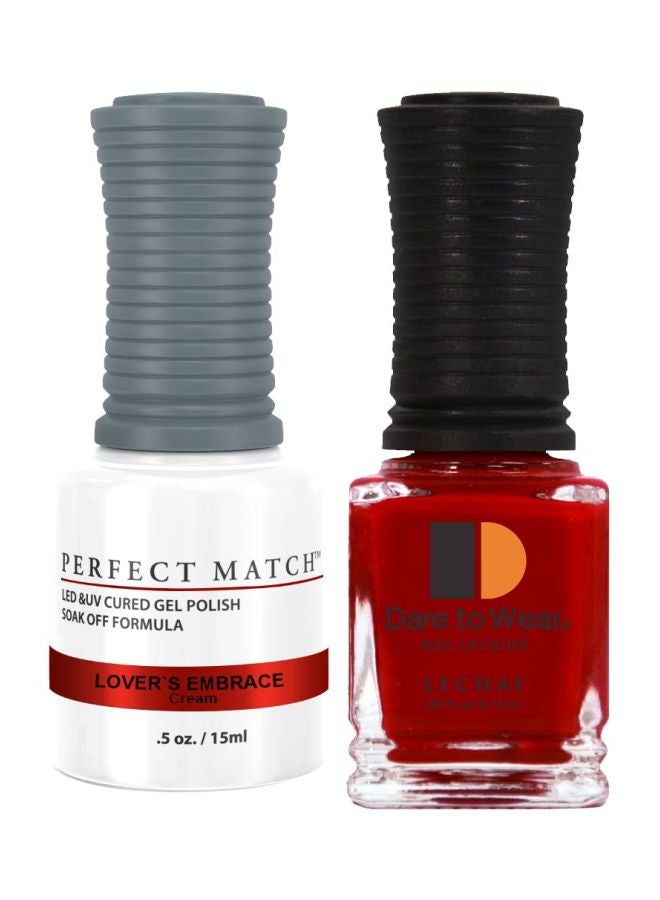 Lechat Dare To Wear Nail Lacquer With Perfect Match Soak Off Formula Lover's Embrace - Image 1