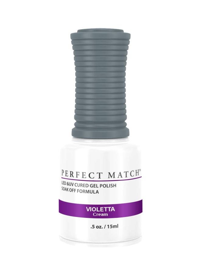 Lechat Dare To Wear Nail Lacquer With Perfect Match Soak Off Formula Violetta - Image 3