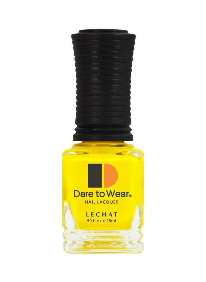 Lechat Dare To Wear Nail Lacquer With Perfect Match Soak Off Formula Lemon Drop - Image 2