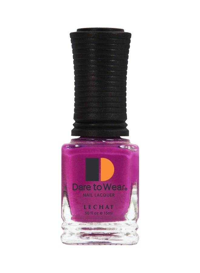 Lechat Dare To Wear Nail Lacquer With Perfect Match Soak Off Formula Wild Berry - Image 3