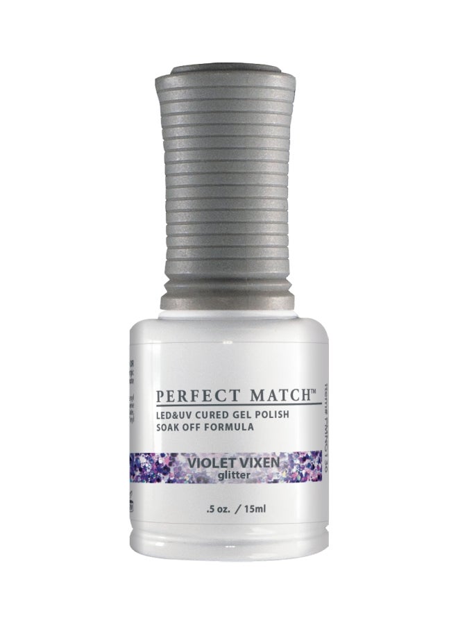 Lechat Dare To Wear Nail Lacquer With Perfect Match Soak Off Formula Violet Vixen - Image 2