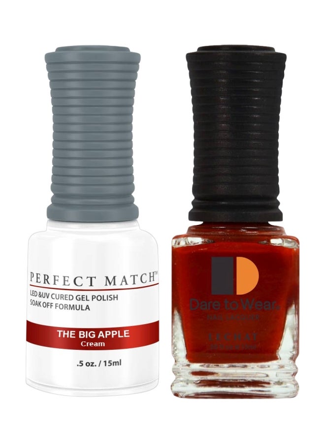 Lechat Dare To Wear Nail Lacquer With Perfect Match Soak Off Formula The Big Apple - Image 1