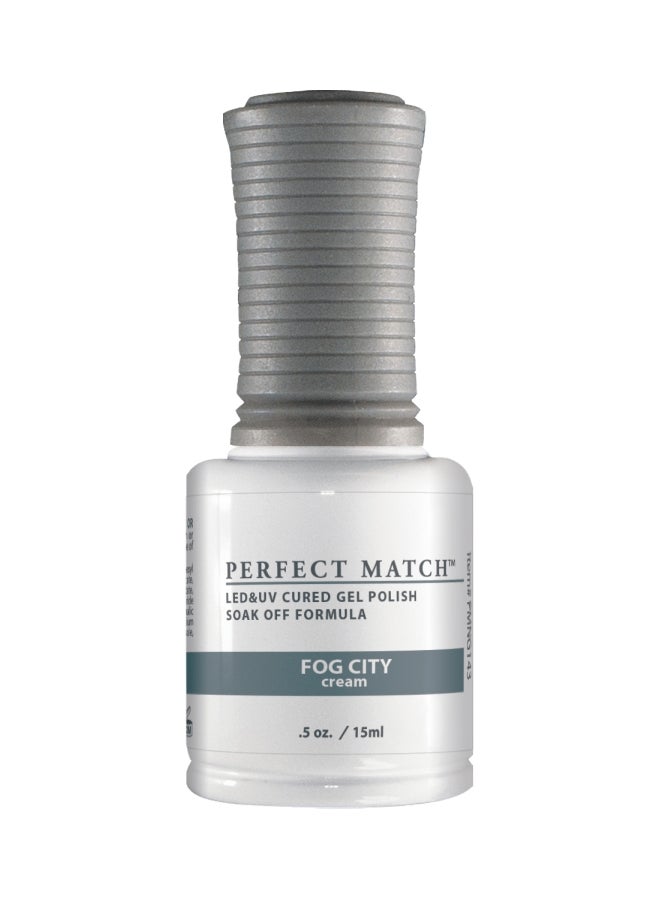 Lechat Dare To Wear Nail Lacquer With Perfect Match Soak Off Formula Fog City - Image 2