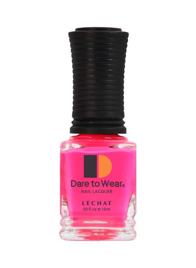 Lechat 2-Piece Perfect Match UV Gel Polish With Dare To Wear Nail Lacquer Set Paradise/Bright Electric Pink - Image 3