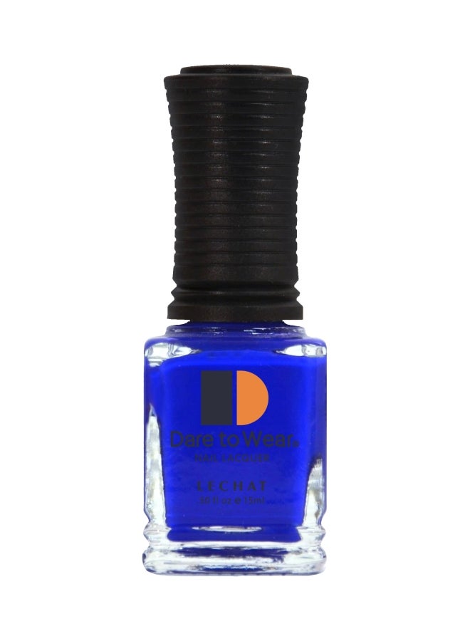 Lechat 2-Piece Perfect Match UV Gel Polish With Dare To Wear Nail Lacquer Set Into The Deep/Electric Blue - Image 3