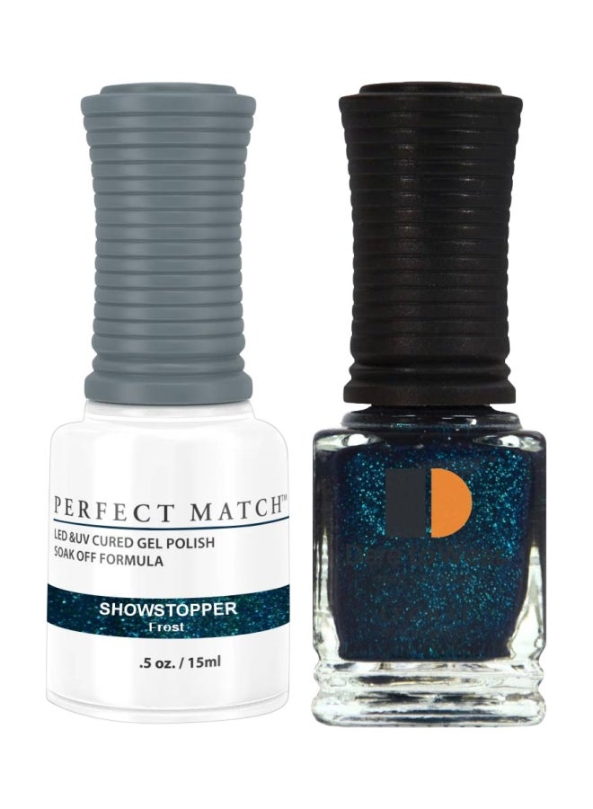 Lechat 2-Piece Perfect Match UV Gel Polish With Dare To Wear Nail Lacquer Set Showstopper - Image 1