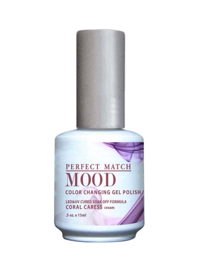 Lechat Perfect Match Mood Color Changing Gel Nail Polish Coral Caress - Image 1
